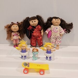 Vintage Cabbage Patch Kids Mini Doll Set